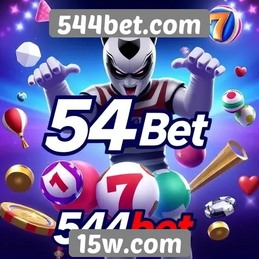 Variedade de jogos disponíveis no 544bet.com